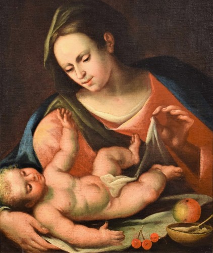 Madonna of the Veil - Emilia 1st half of the 17th century